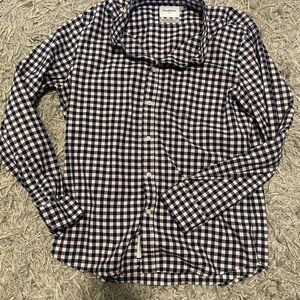 Goodfellow & Co Blue and Pink Plaid Shirt